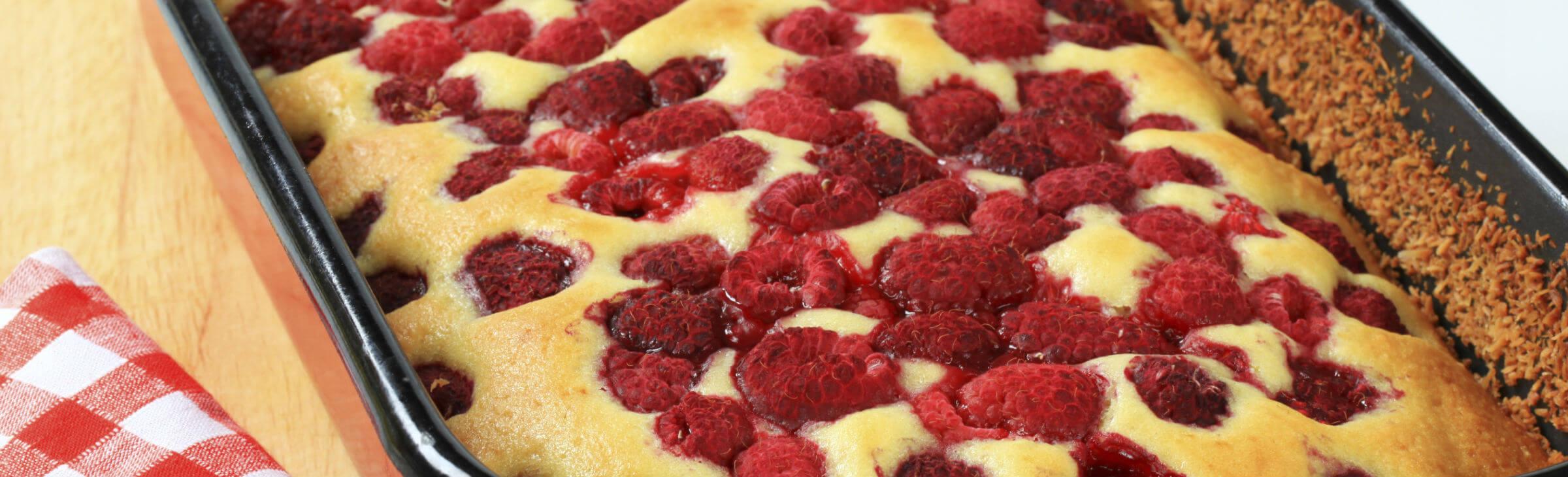 Clafoutis à la framboise