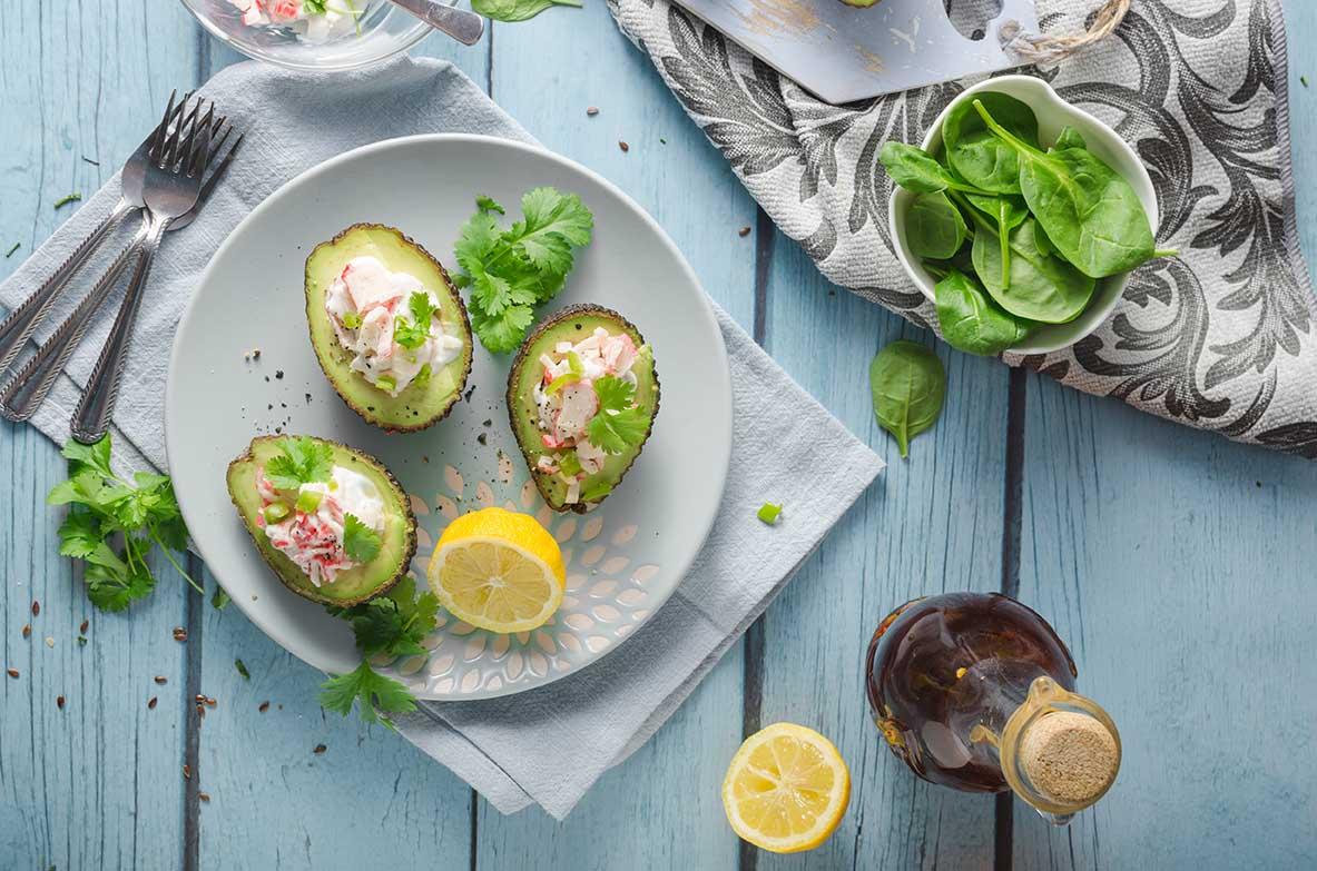 Avocats au crabe